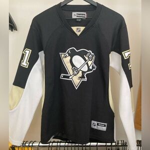 Vintage Reebok Pittsburgh Penguins Jersey: Malkin, 71